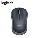 Mouse Logitech inalámbrico M185 Dark Silver