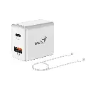 Cargador de pared Genius 20w fast charge + Cable Genius