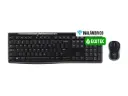 Teclado + Mouse Logitech Wireless MK270