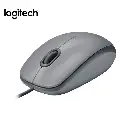 Mouse Logitech M110 silent óptico USB silver