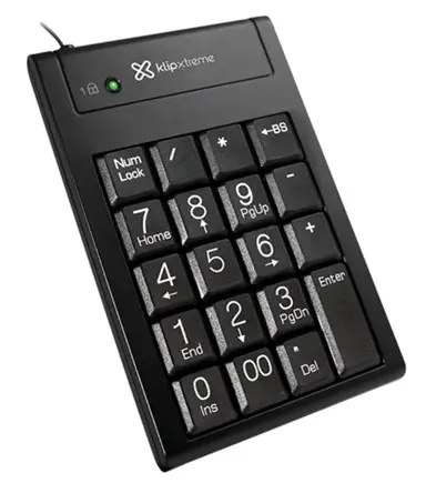 Teclado Numérico Klip Xtreme KNP-100 USB Negro