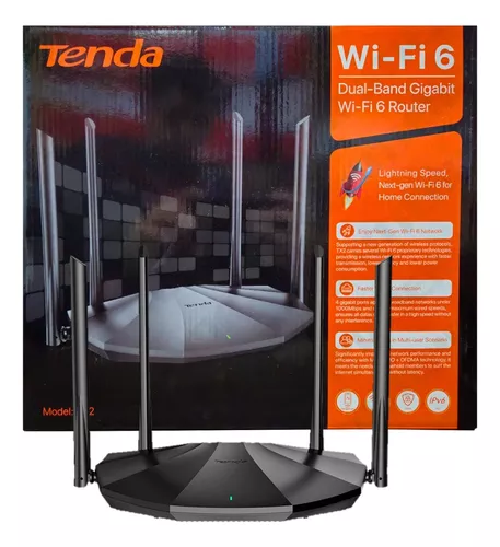 Router TENDA TX2 Wi-Fi 6 Dual-Band Gigabit