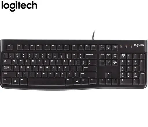Teclado Logitech K120 USB Sp Negro