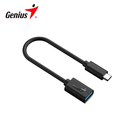 Adaptador GENIUS USB-C A USB-A Negro