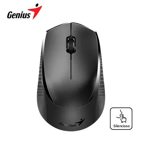 Mouse GENIUS NX-8000S BT Wireless/Bluetooth Silencioso Ergonómico Negro