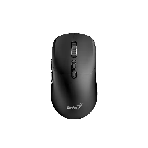Mouse Genius NX-8080S BT Wireless/Bluetooth Silencioso Ergonómico Negro